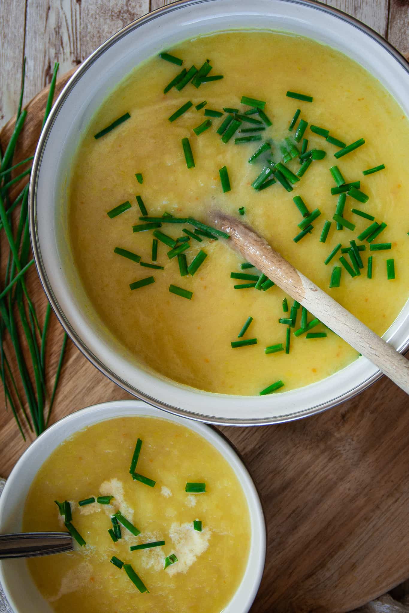 Kartoffel-Lauch-Suppe (5 Grundzutaten!) • Kitchengoodies